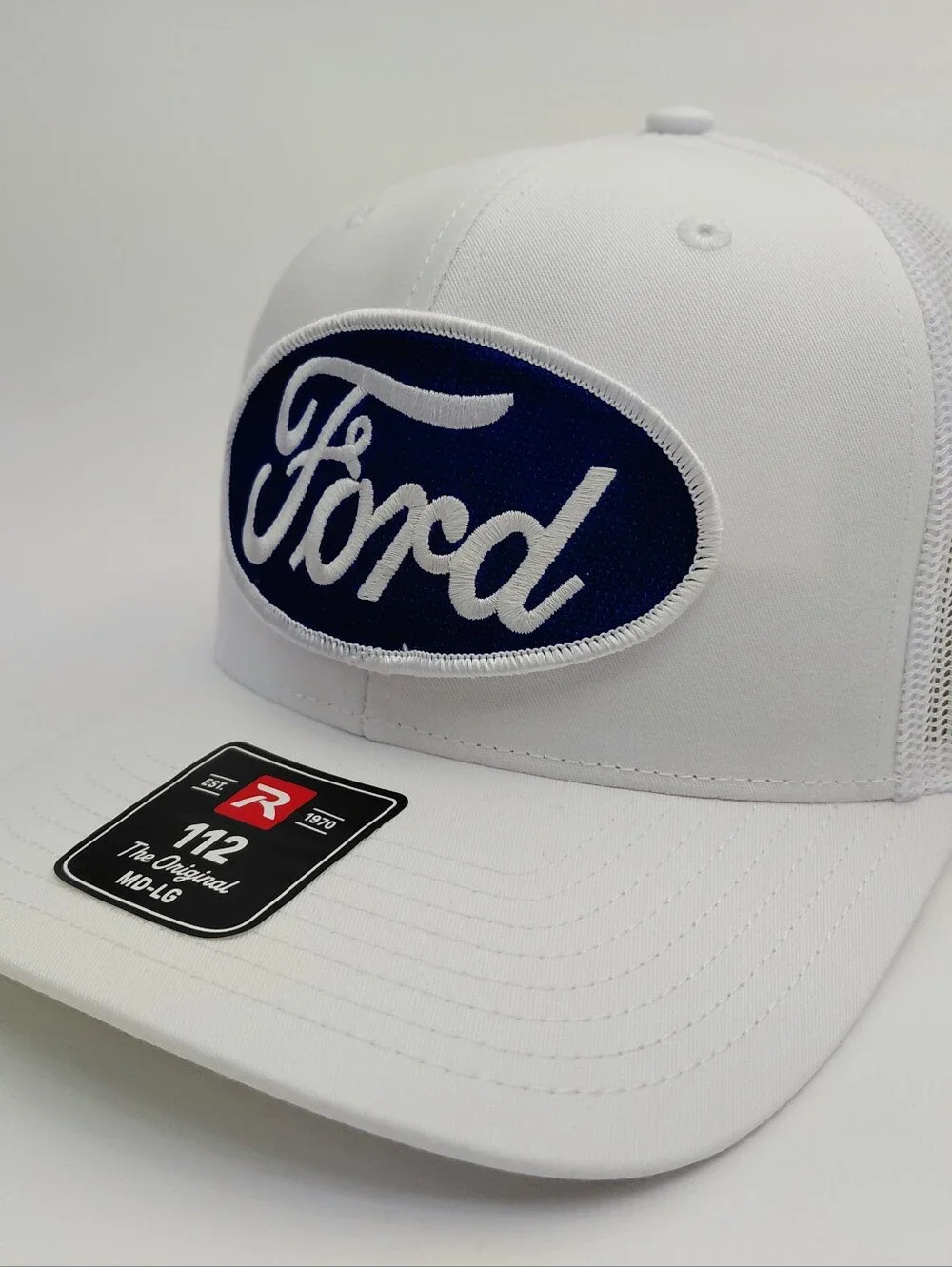 Ford Richardson 112 Embroidered Patch Trucker Cap Hat Mesh Snapback